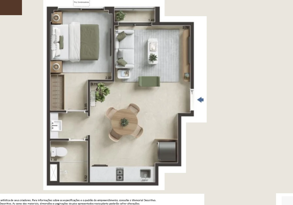 36 m²